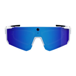 View product Colmi V06 AI White Sports Sunglasses (with blue lenses)