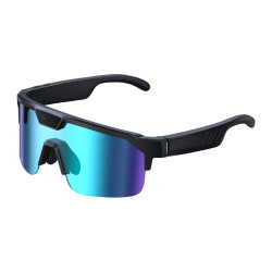 View product ZEBLAZE Q01 Blue AI Sports Sunglasses