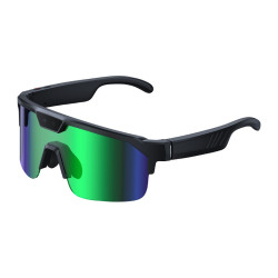 View product ZEBLAZE Q01 Green AI Sports Sunglasses