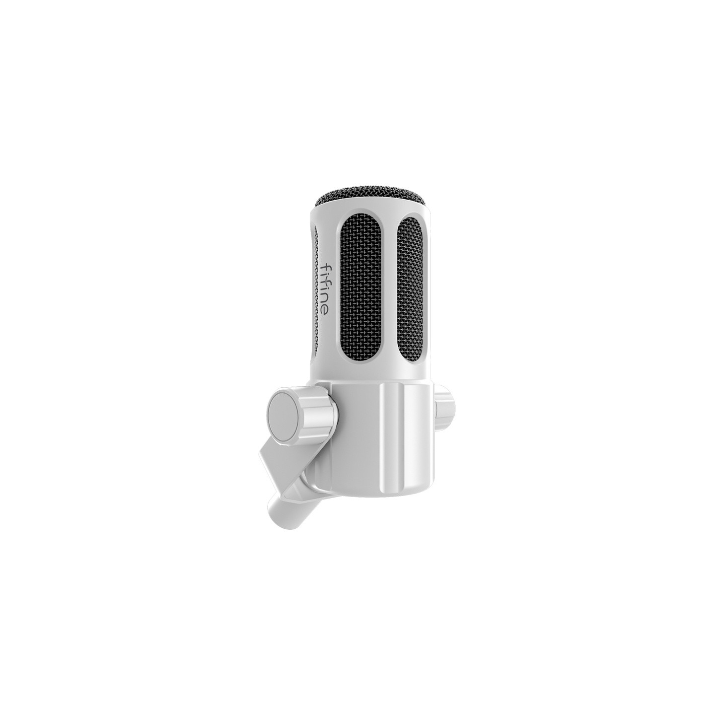 Fifine Tank1 Dynamic Microphone (White)