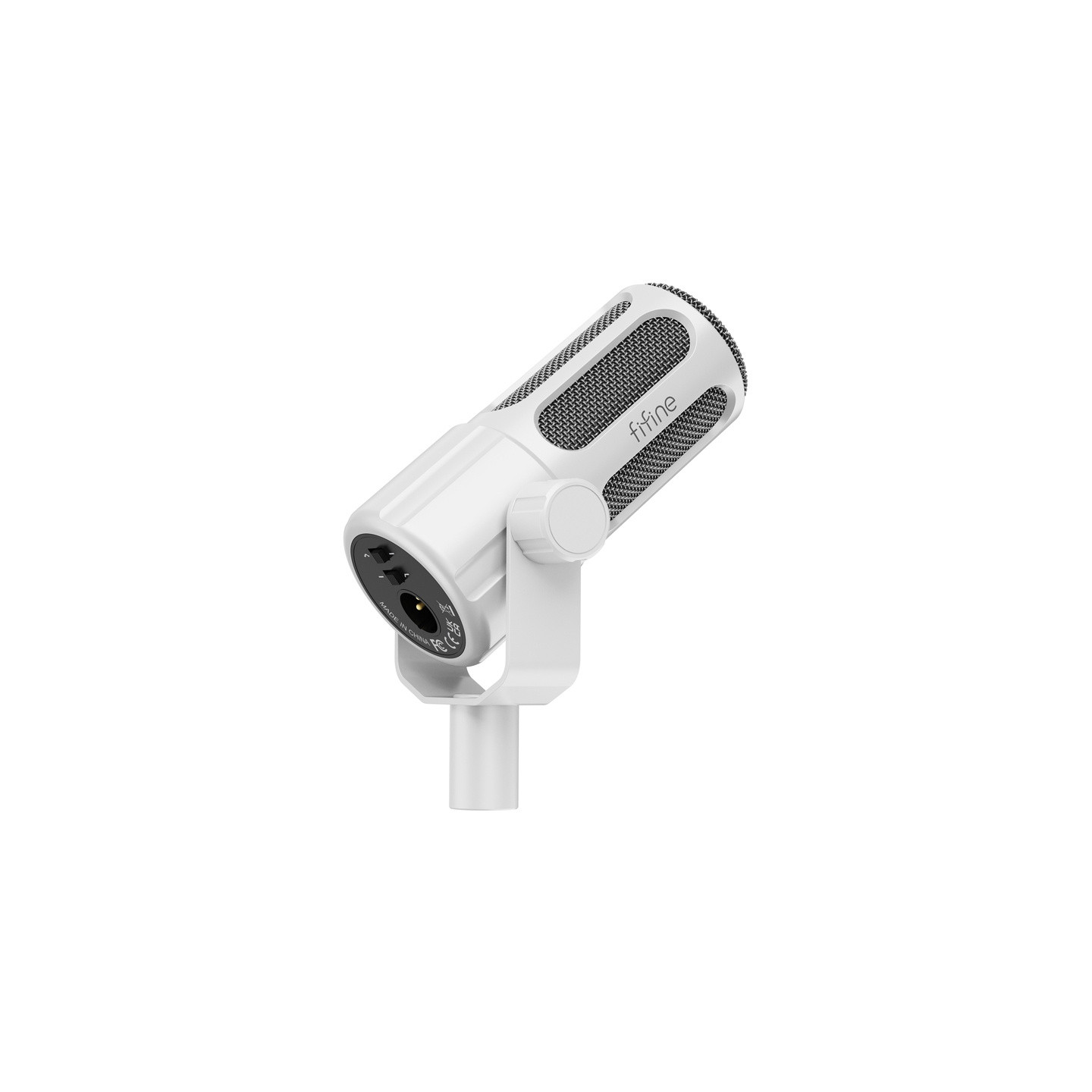 Fifine Tank1 Dynamic Microphone (White)