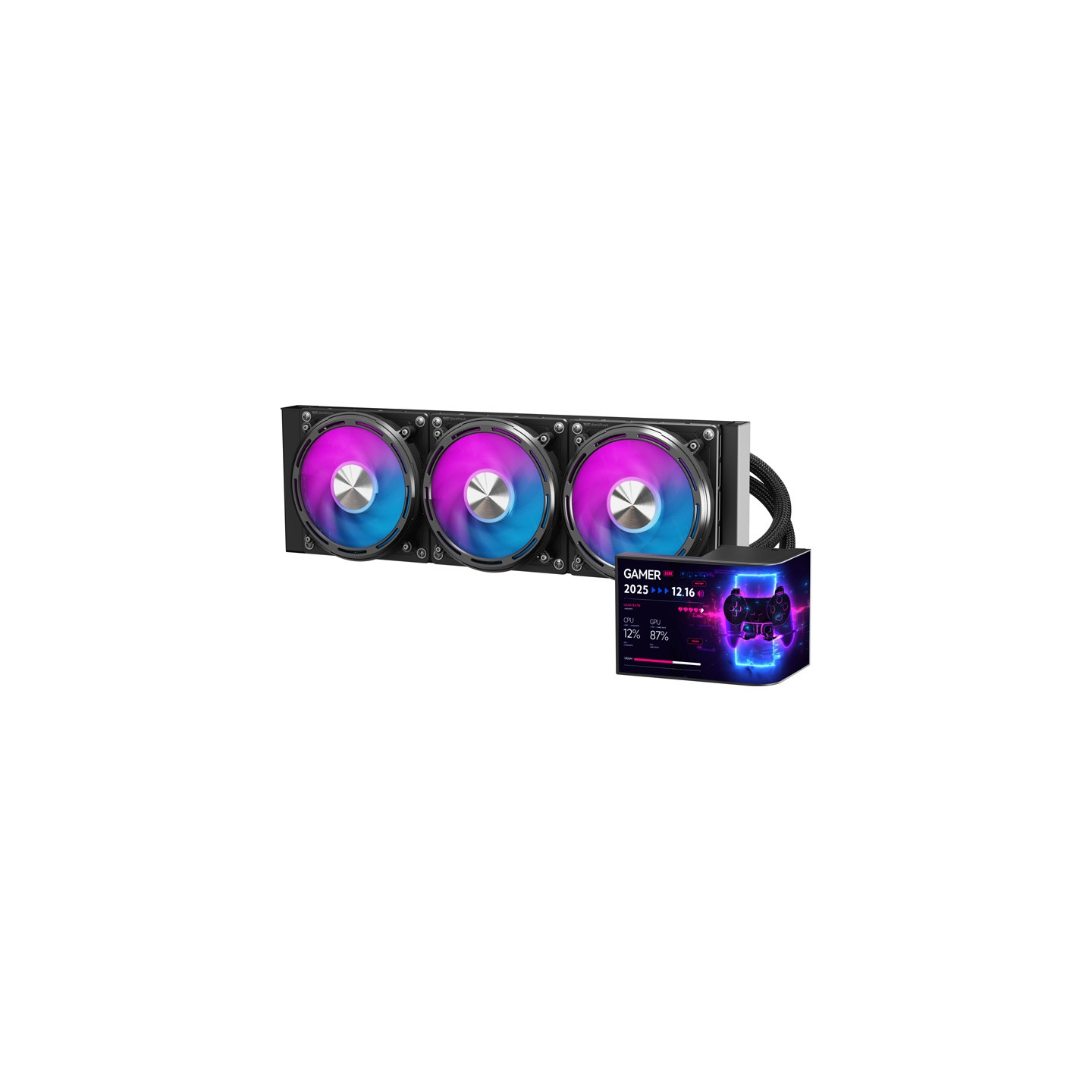 DarkFlash UV360 CPU Cooler (Black)