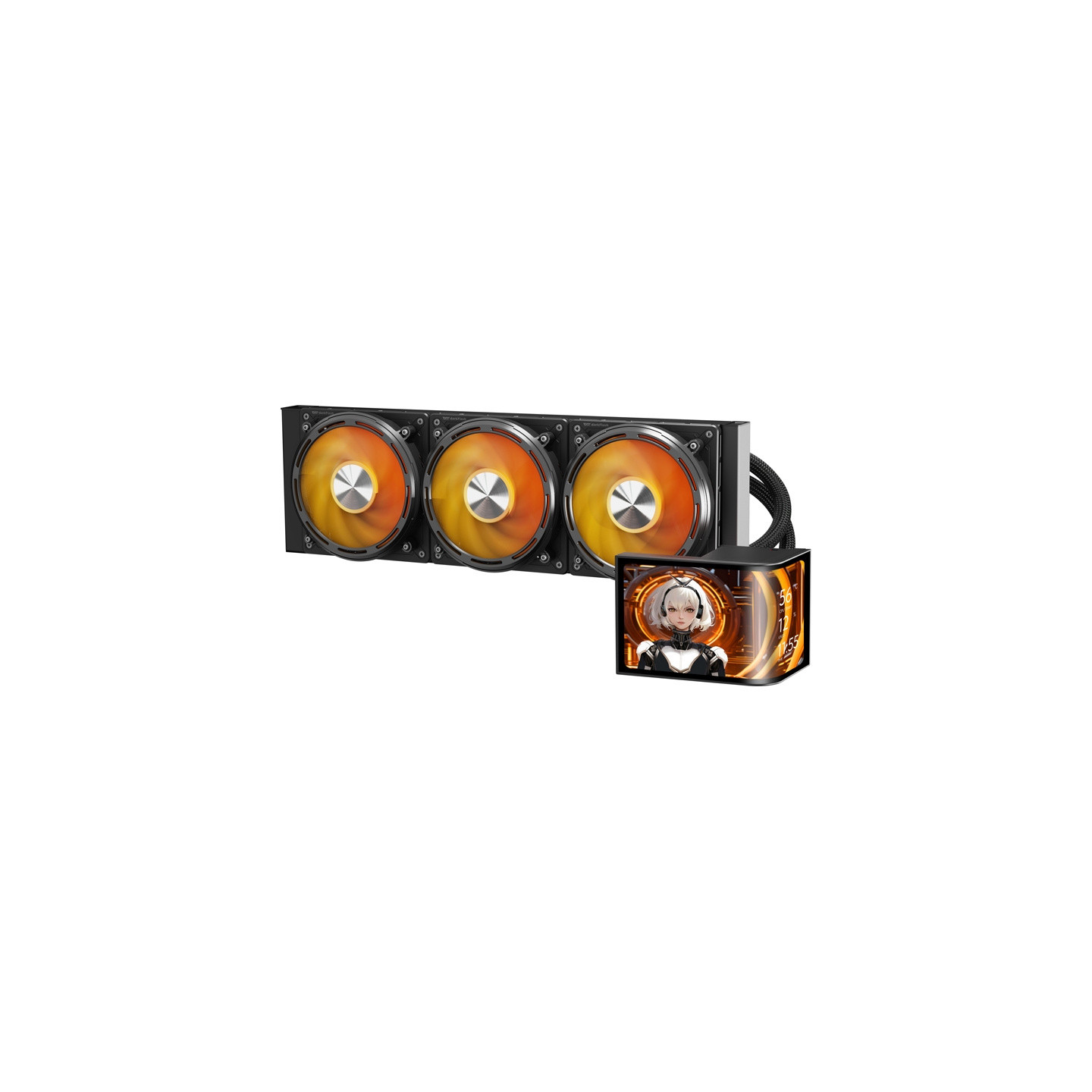 DarkFlash UV360 CPU Cooler (Black)