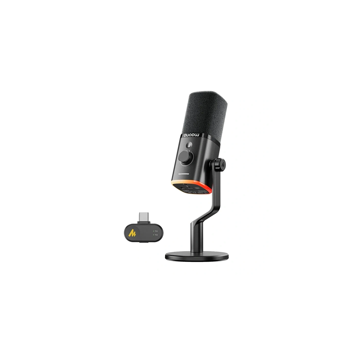 MAONO PD100W Dynamic Microphone (Black)