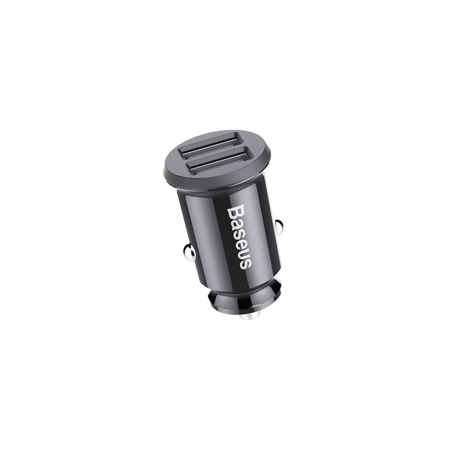 Baseus Grain Car Charger 2x USB 5V 3.1A (black)