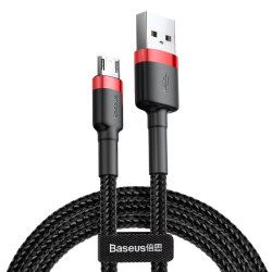View product Baseus Cafule Micro USB cable 1.5A 2m (Red+Black)