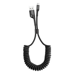 View product Baseus Spring-loaded cable Lightning 1m 2A (black)