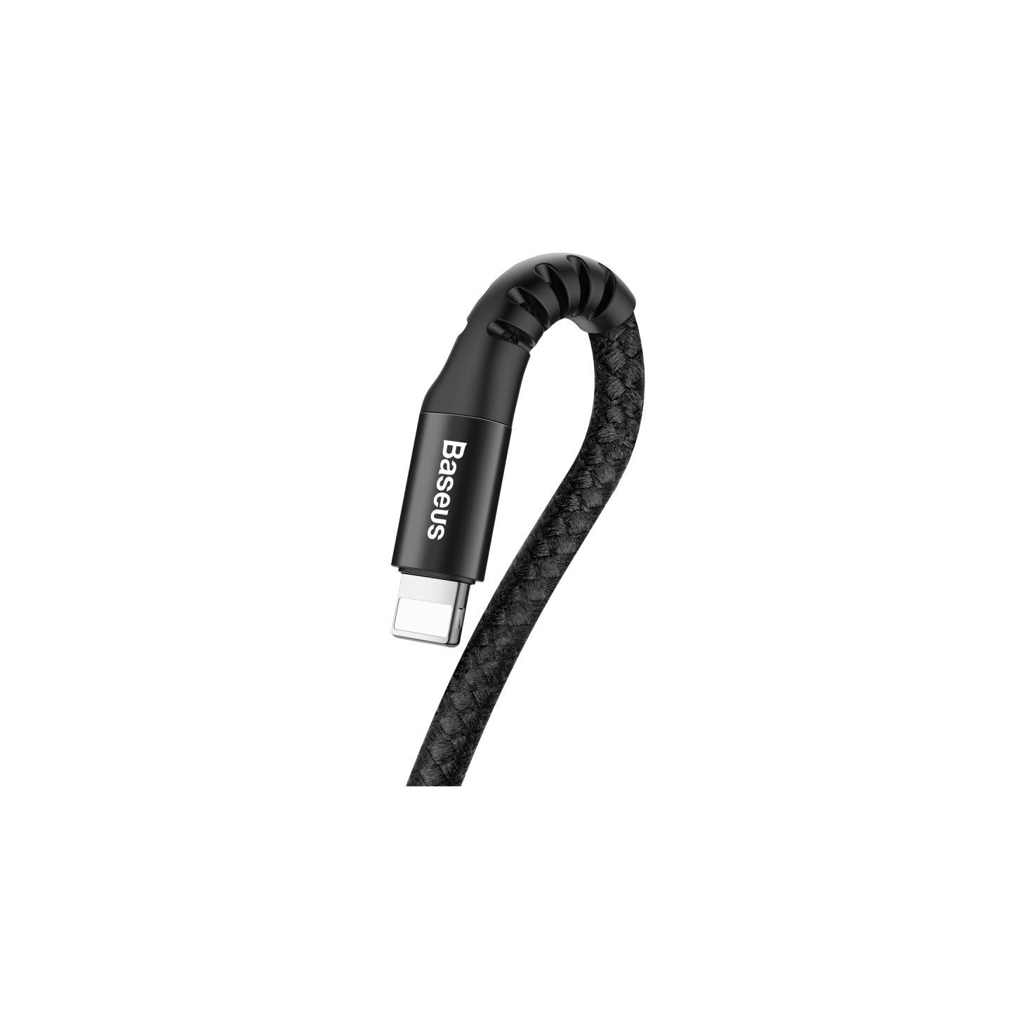 Baseus Spring-loaded cable Lightning 1m 2A (black)