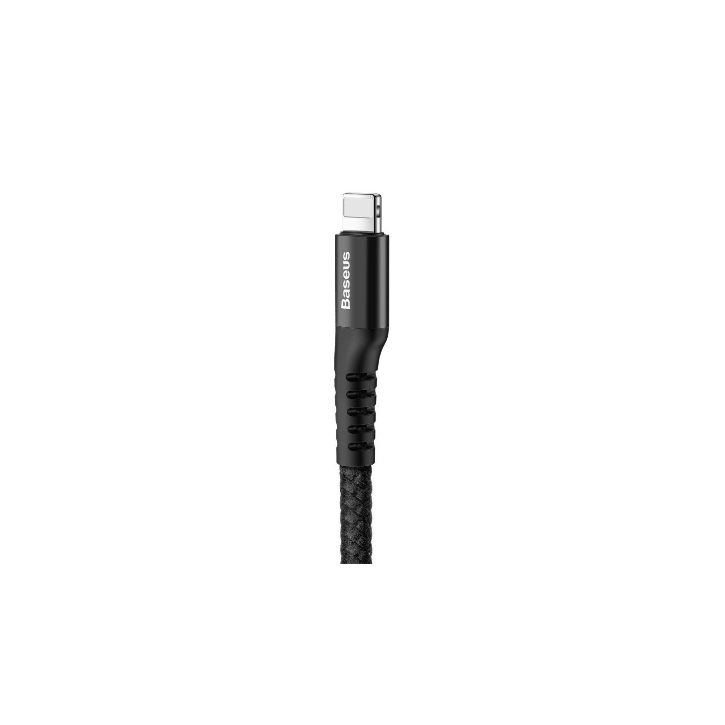 Baseus Spring-loaded cable Lightning 1m 2A (black)