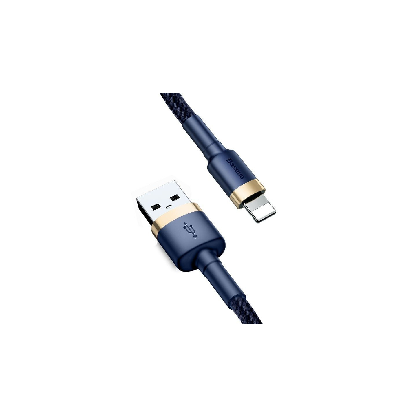 Baseus Cafule Lightning cable 1.5A 2m (Gold+Dark blue)