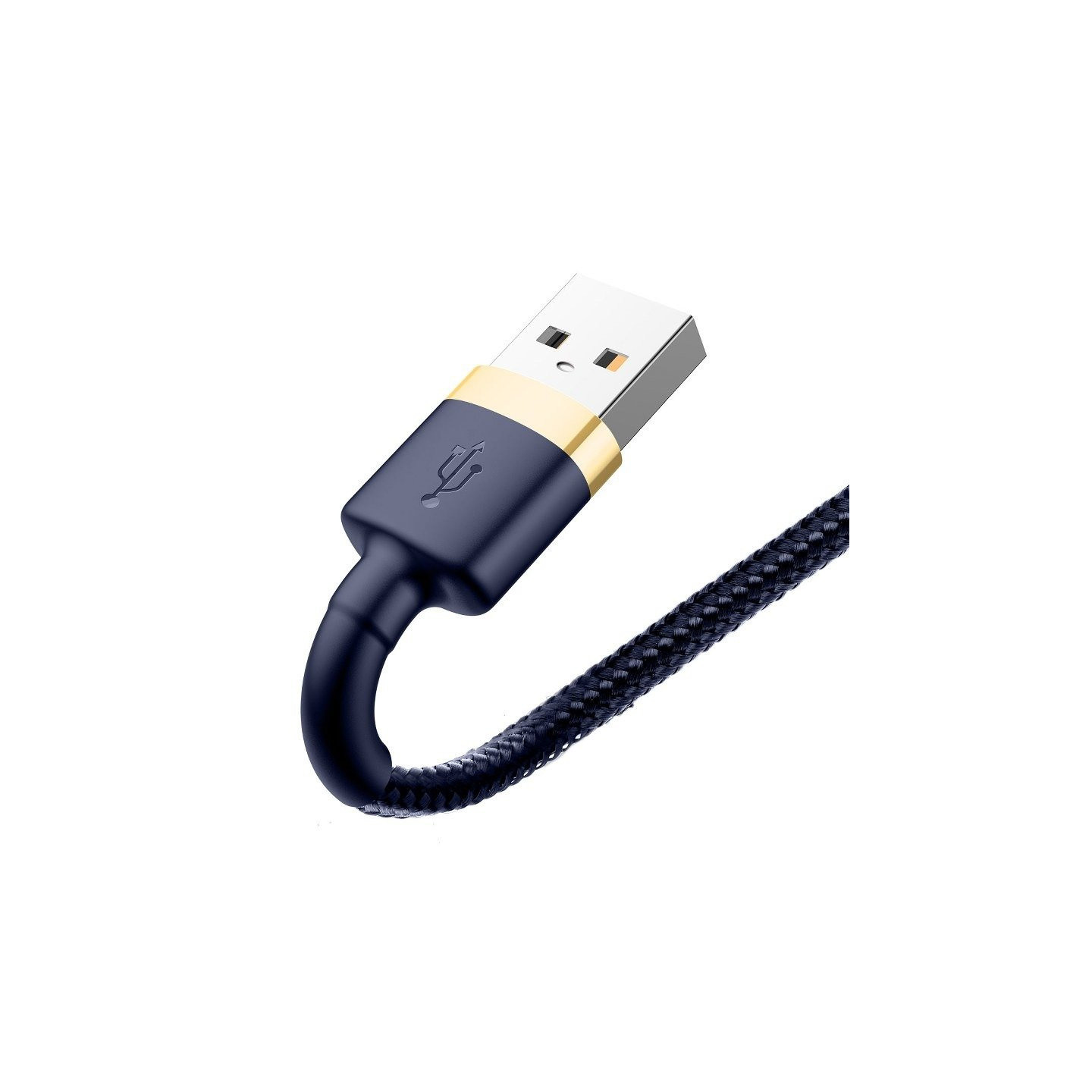 Baseus Cafule Lightning cable 1.5A 2m (Gold+Dark blue)