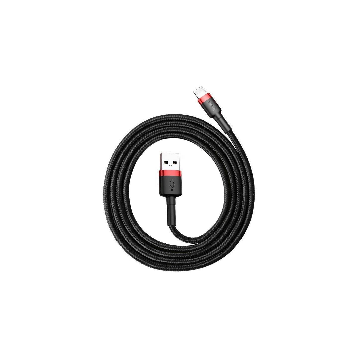 Baseus Cafule USB Lightning Cable 2.4A 1m (Red+Black)