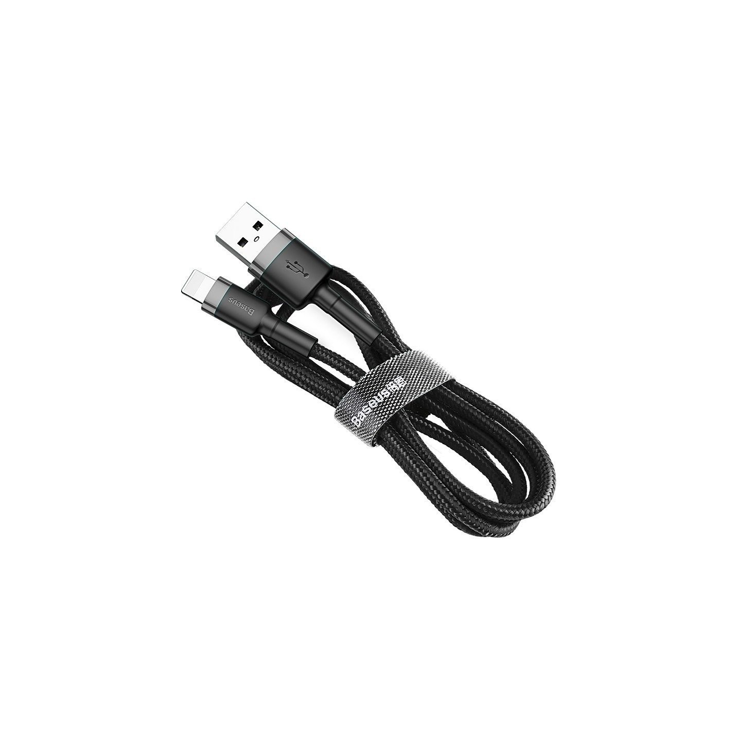 Baseus Cafule USB Lightning Cable 2.4A 0.5m (Gray+Black)