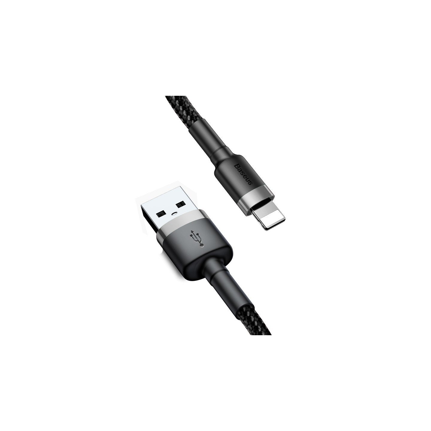 Baseus Cafule USB Lightning Cable 2,4A 1m (Gray+Black)