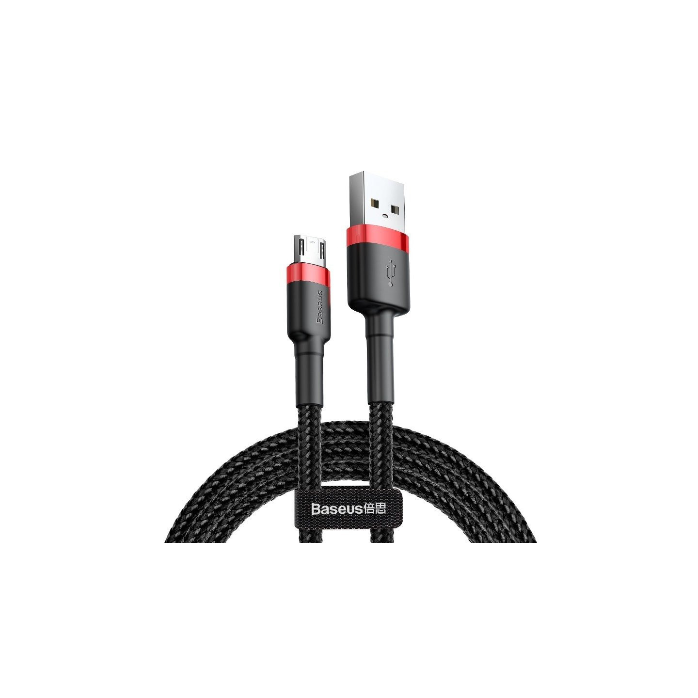 Baseus Cafule Micro USB Cable 2A 3m (Black+Red)