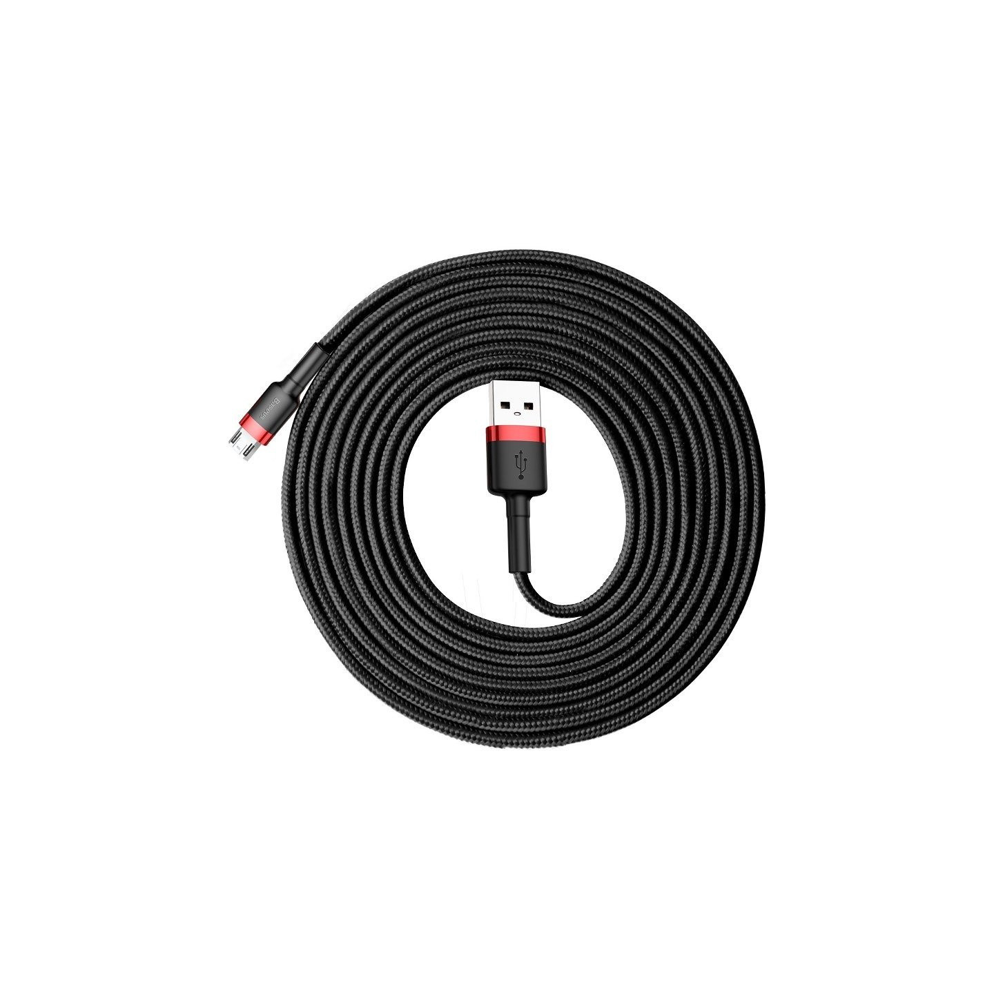 Baseus Cafule Micro USB Cable 2A 3m (Black+Red)
