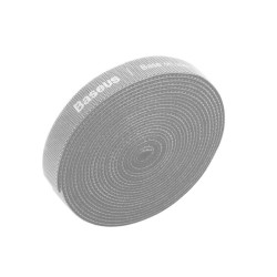 View product Baseus Rainbow Circle Velcro Straps 3m Grey