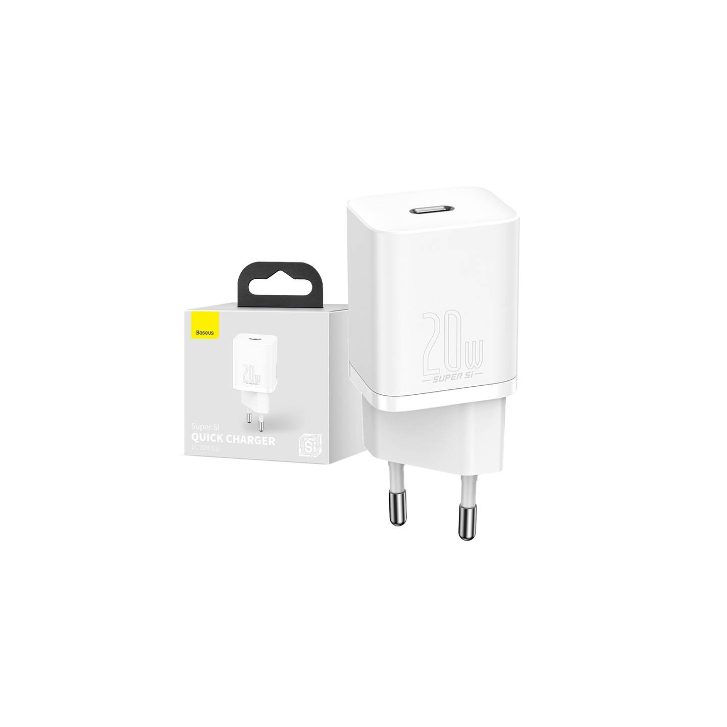 Baseus Super Si Quick Charger 1C 20W (white)