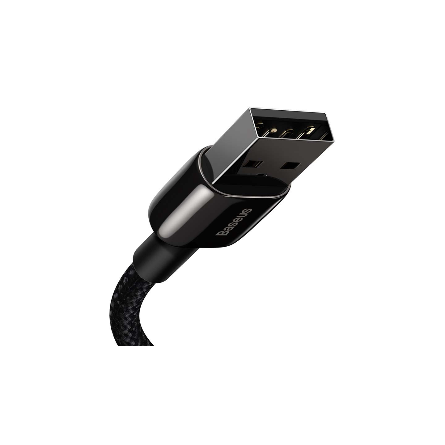 Baseus Tungsten Gold Cable USB to iP 2.4A 1m (black)