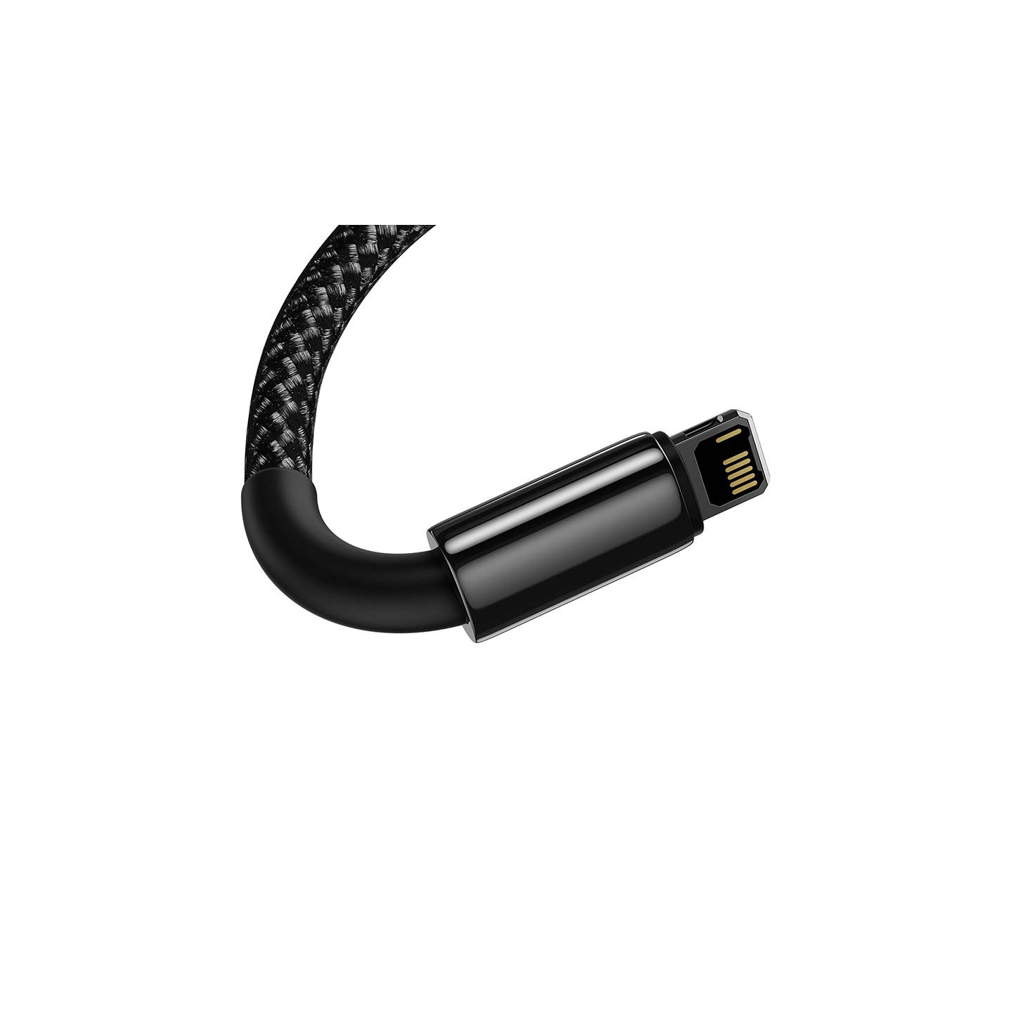 Baseus Tungsten Gold Cable USB to iP 2.4A 1m (black)