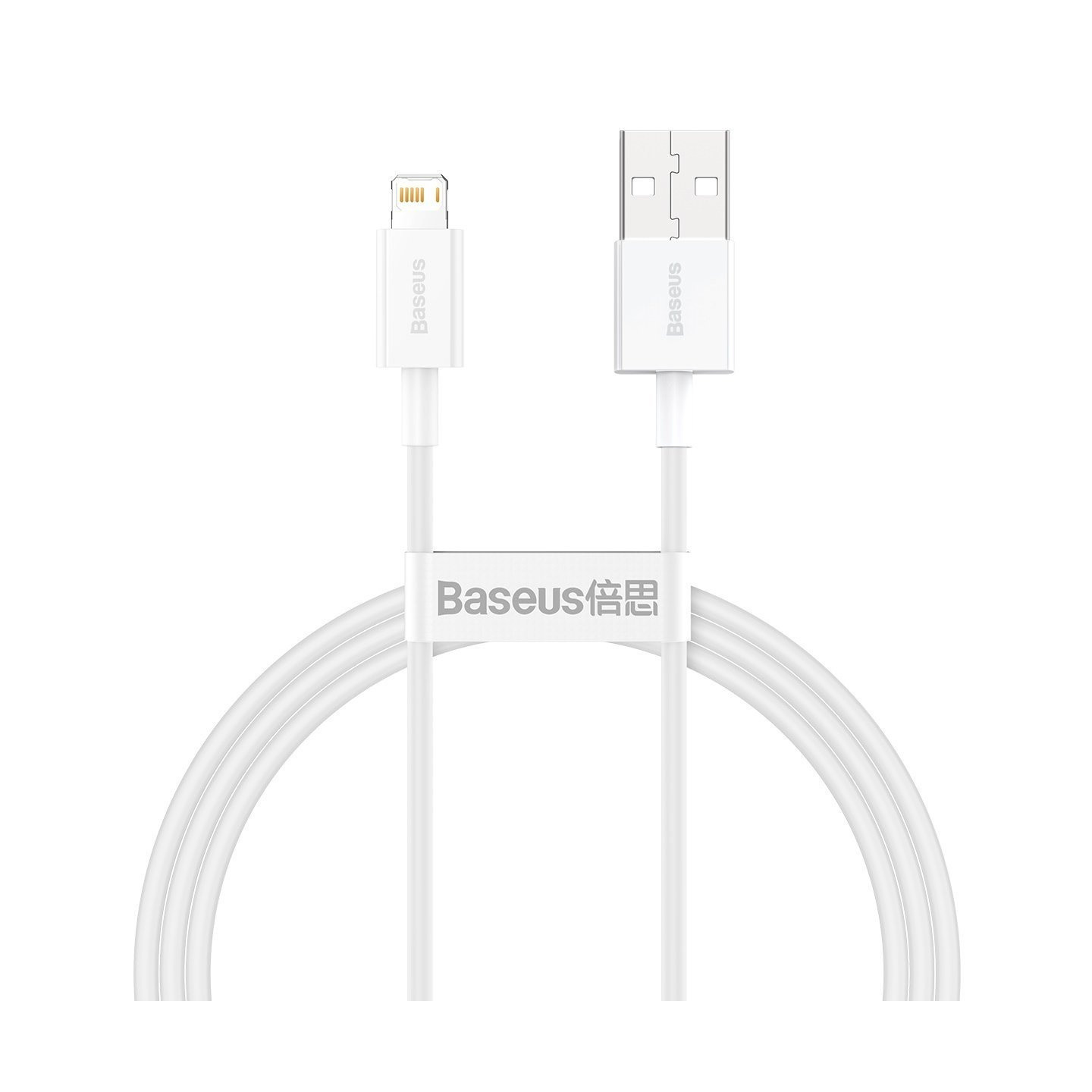 Baseus Superior Series Cable USB to Lightning, 2.4A, 1m (white)