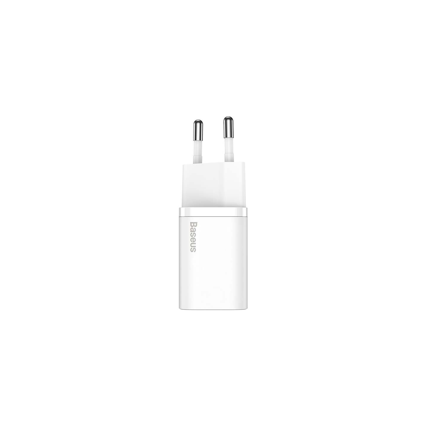 Baseus Super Si Quick Charger 1C 20W with USB-C cable for Lightning 1m (white)