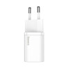 Baseus Super Si Quick Charger 1C 20W with USB-C cable for Lightning 1m (white)