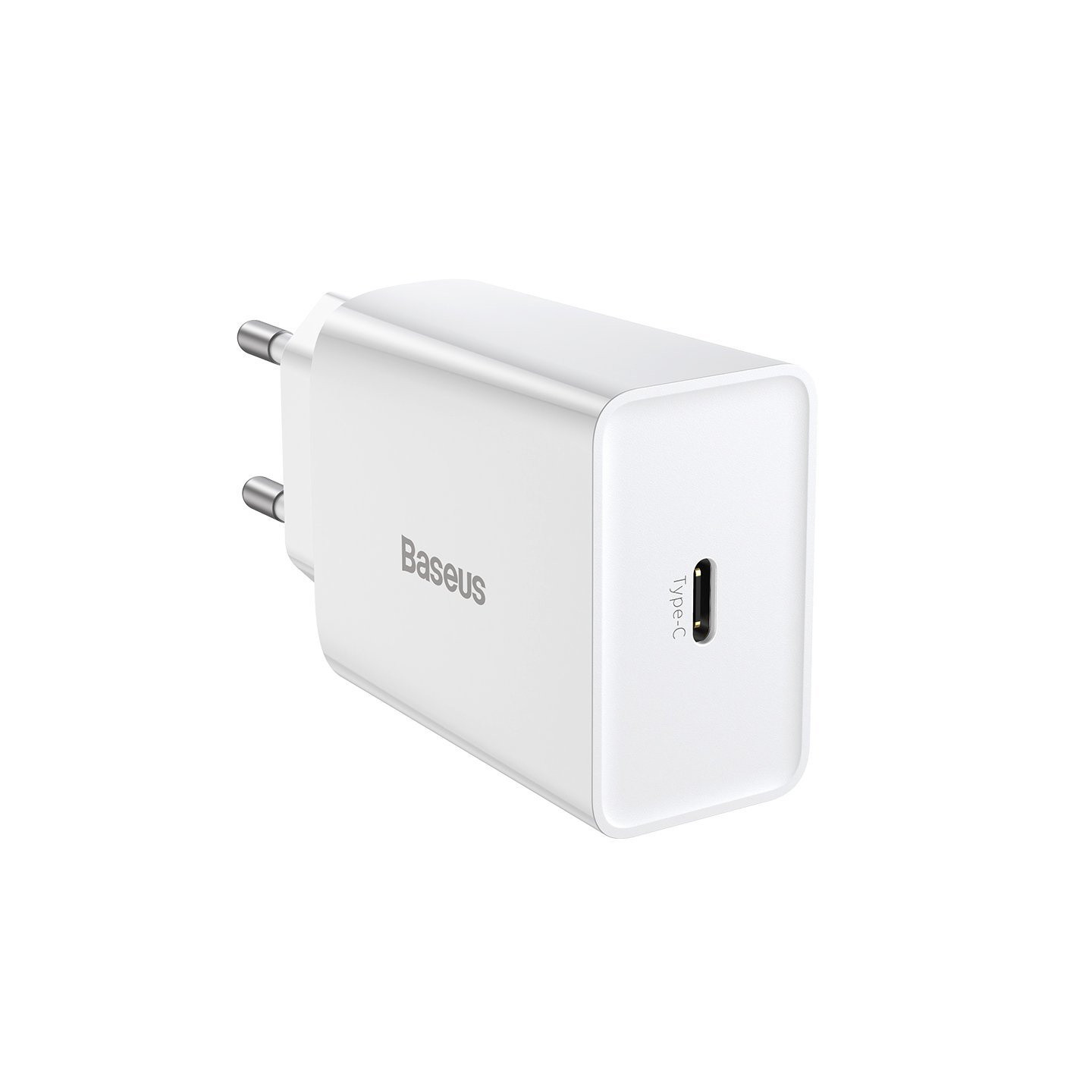 Baseus Speed Mini Quick Charger, USB-C, PD, 3A, 20W (white)