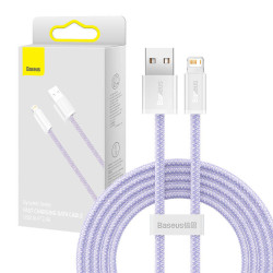 View product Baseus Dynamic cable USB to Lightning, 2.4A, 2m (Purple)