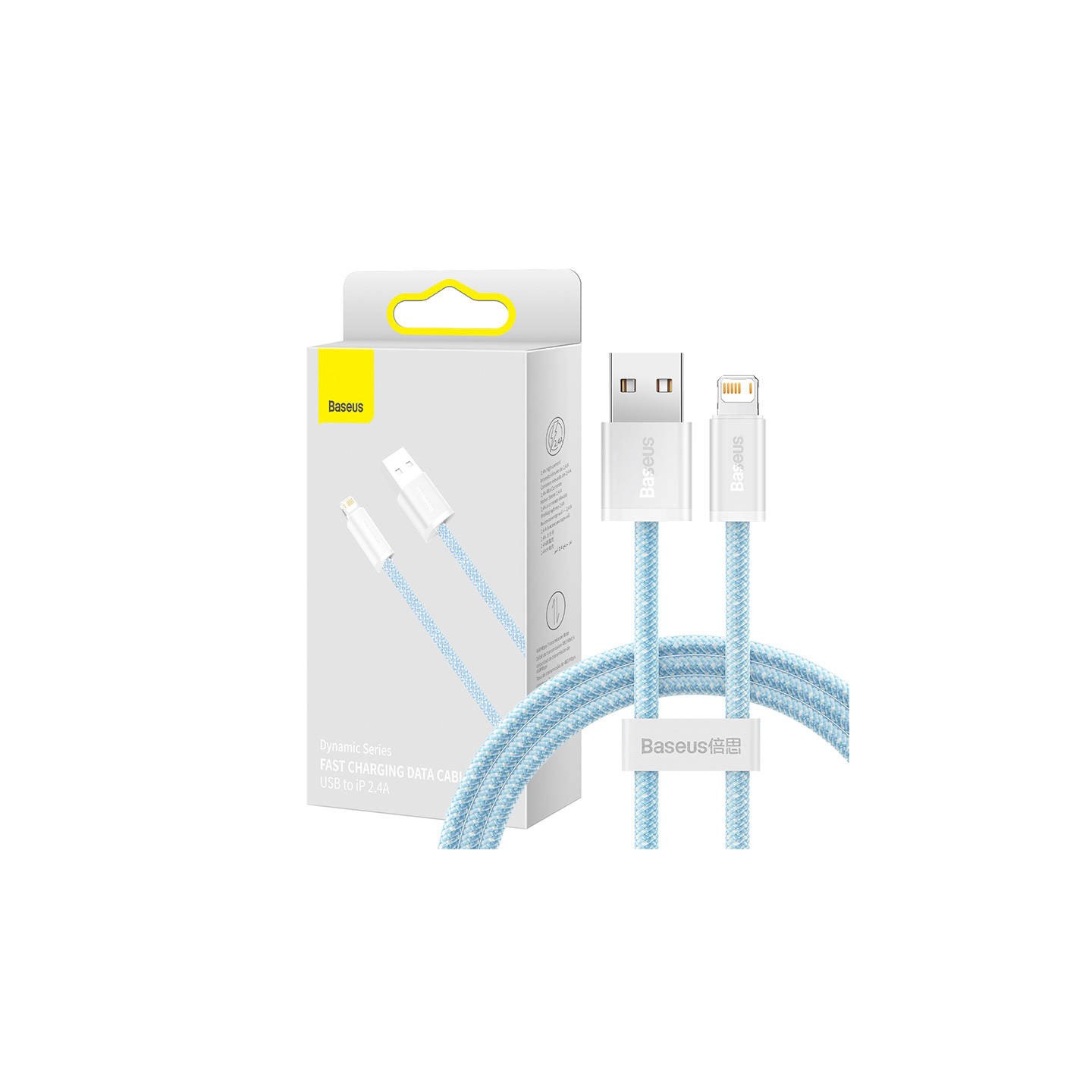Baseus Dynamic cable USB to Lightning, 2.4A, 1m (blue)
