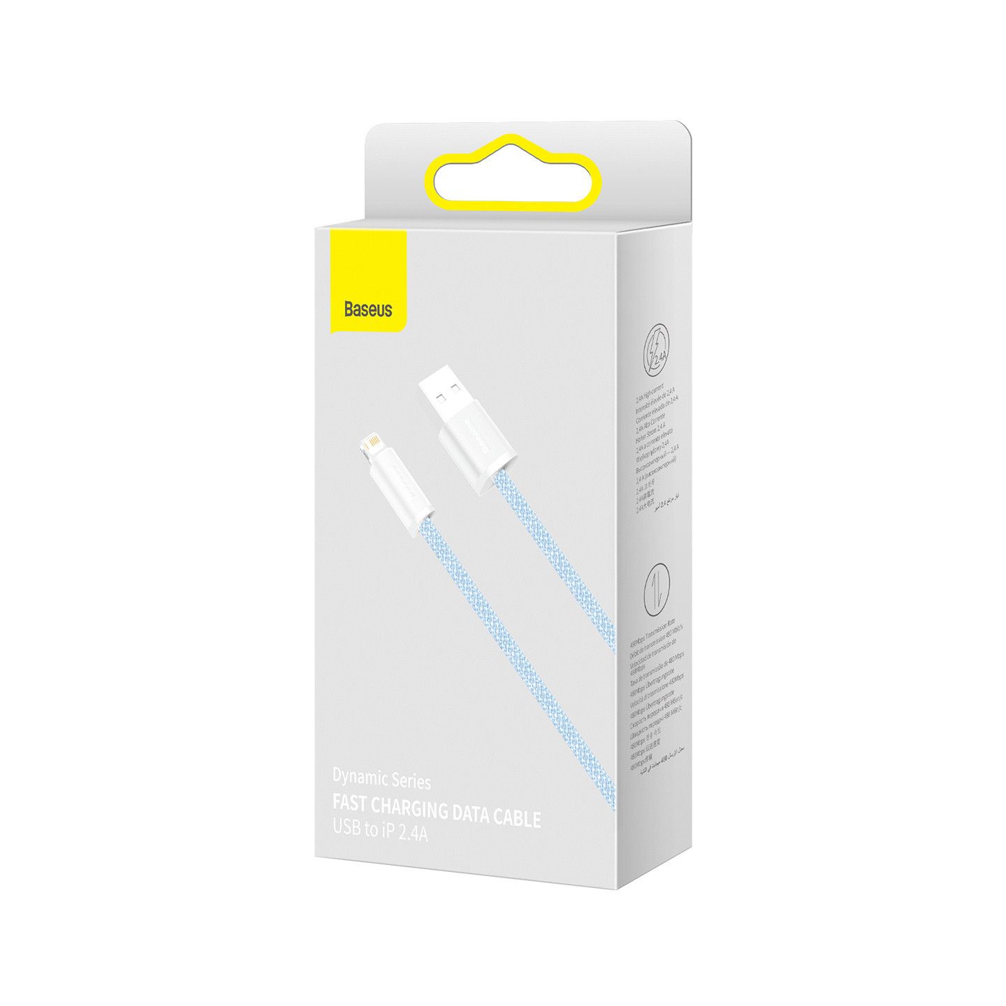 Baseus Dynamic cable USB to Lightning, 2.4A, 1m (blue)