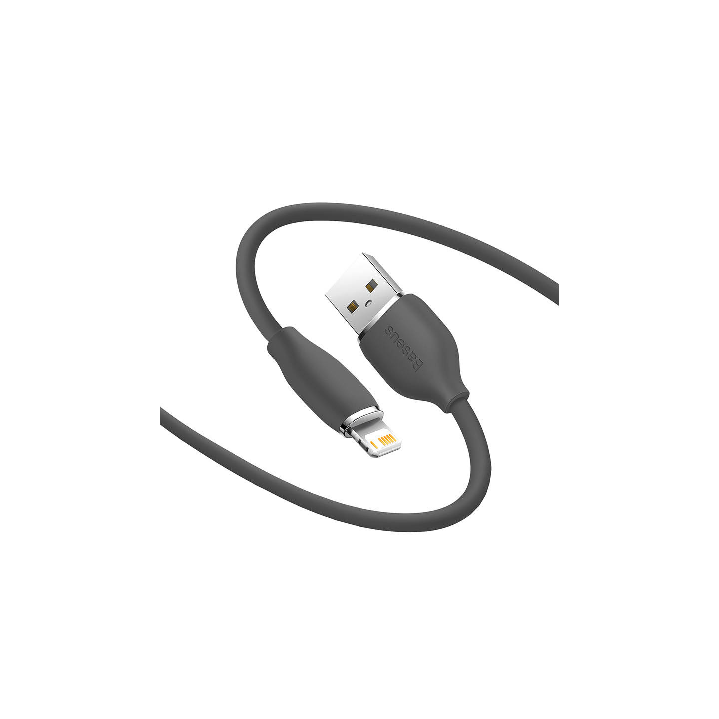 Baseus Jelly  cable USB to Lightning, 2,4A, 1,2m (black)