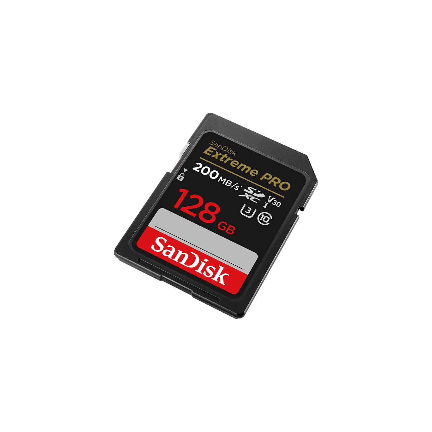 Memory card SANDISK EXTREME PRO SDXC 128GB 200/90 MB/s UHS-I U3  (SDSDXXD-128G-GN4IN)