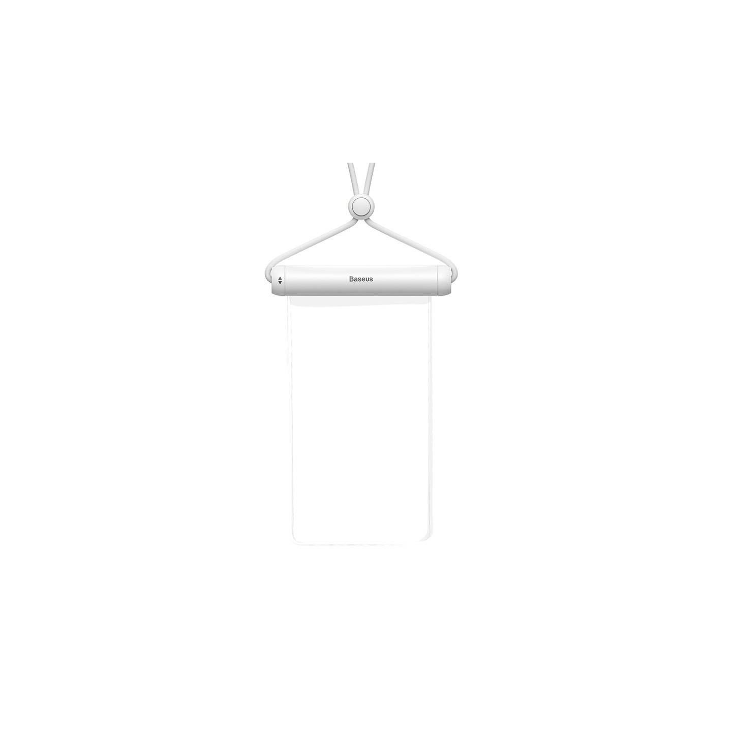 Baseus Cylinder Slide-cover waterproof smartphone bag (white)