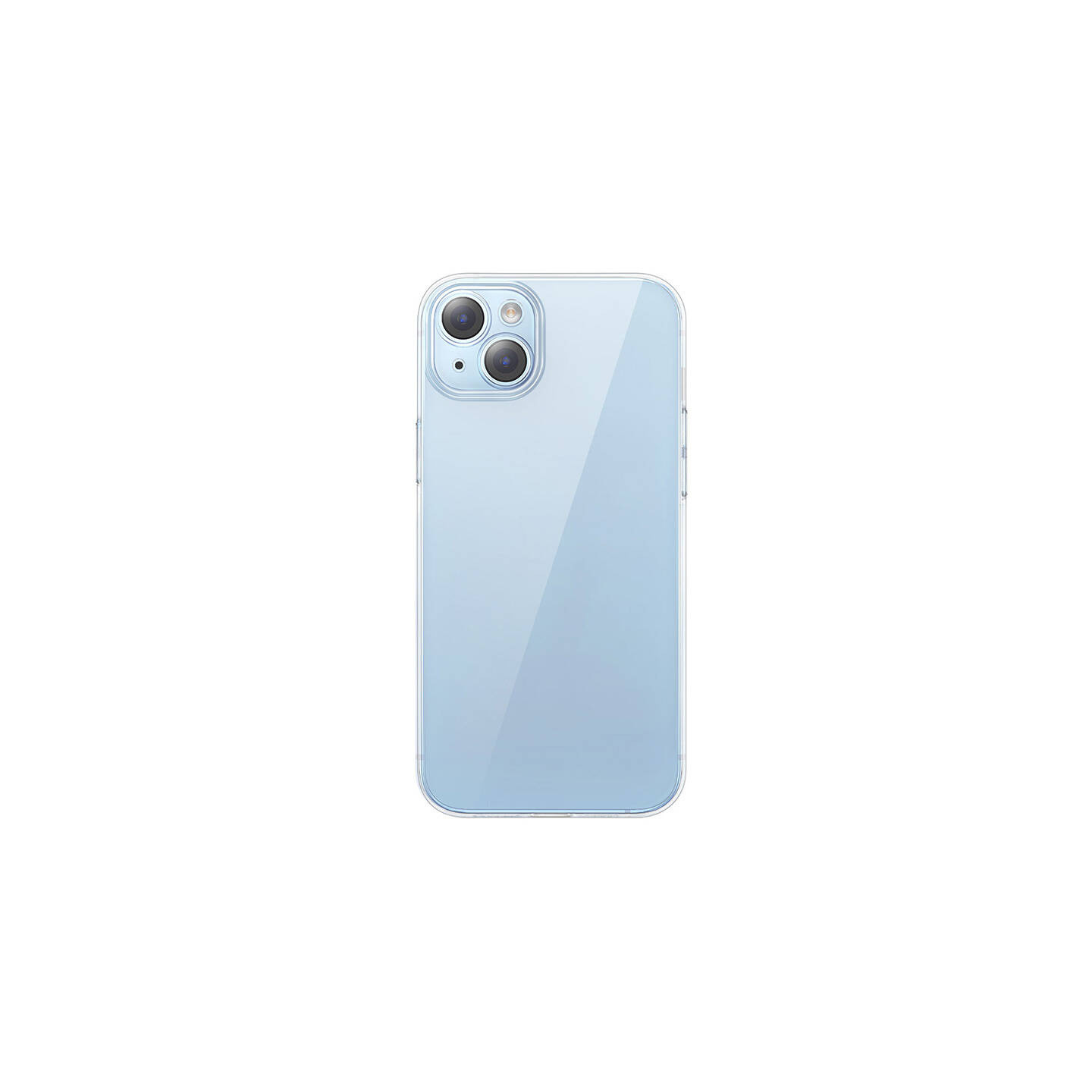 Baseus Crystal Series Case for iPhone 14 Plus + tempered glass