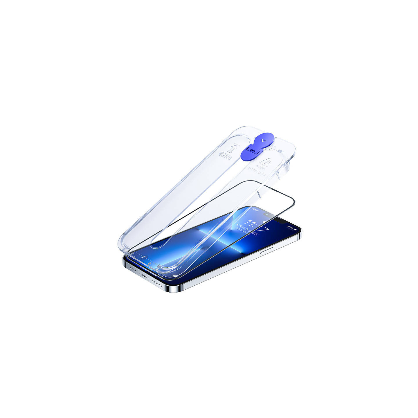 Full screen tempered glass Joyroom Easy Fit JR-H11 for Apple iPhone 14 Plus 6.7 "