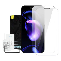 View product Baseus Crystal Tempered Glass Dust-proof 0.3mm for iPhone 14 Pro Max (2pcs)