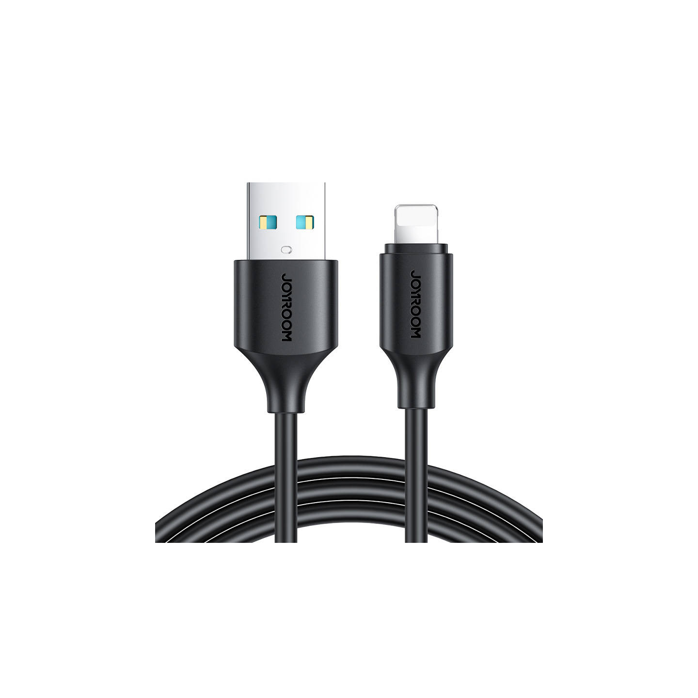 Cable to USB-A / Lightning / 2.4A / 0.25m Joyroom S-UL012A9 (black)