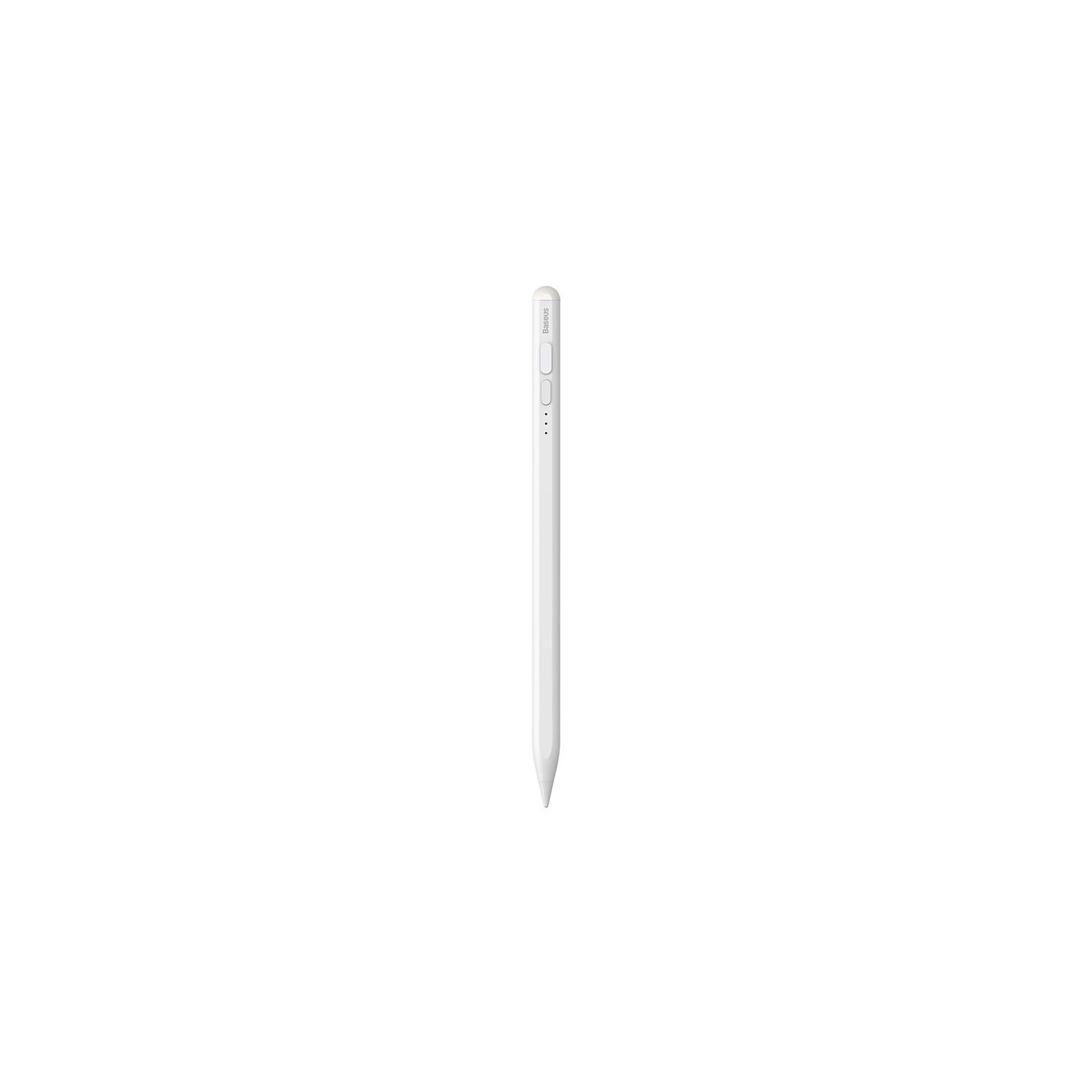 Smooth Writing Stylus with LED Indicators (Active) White