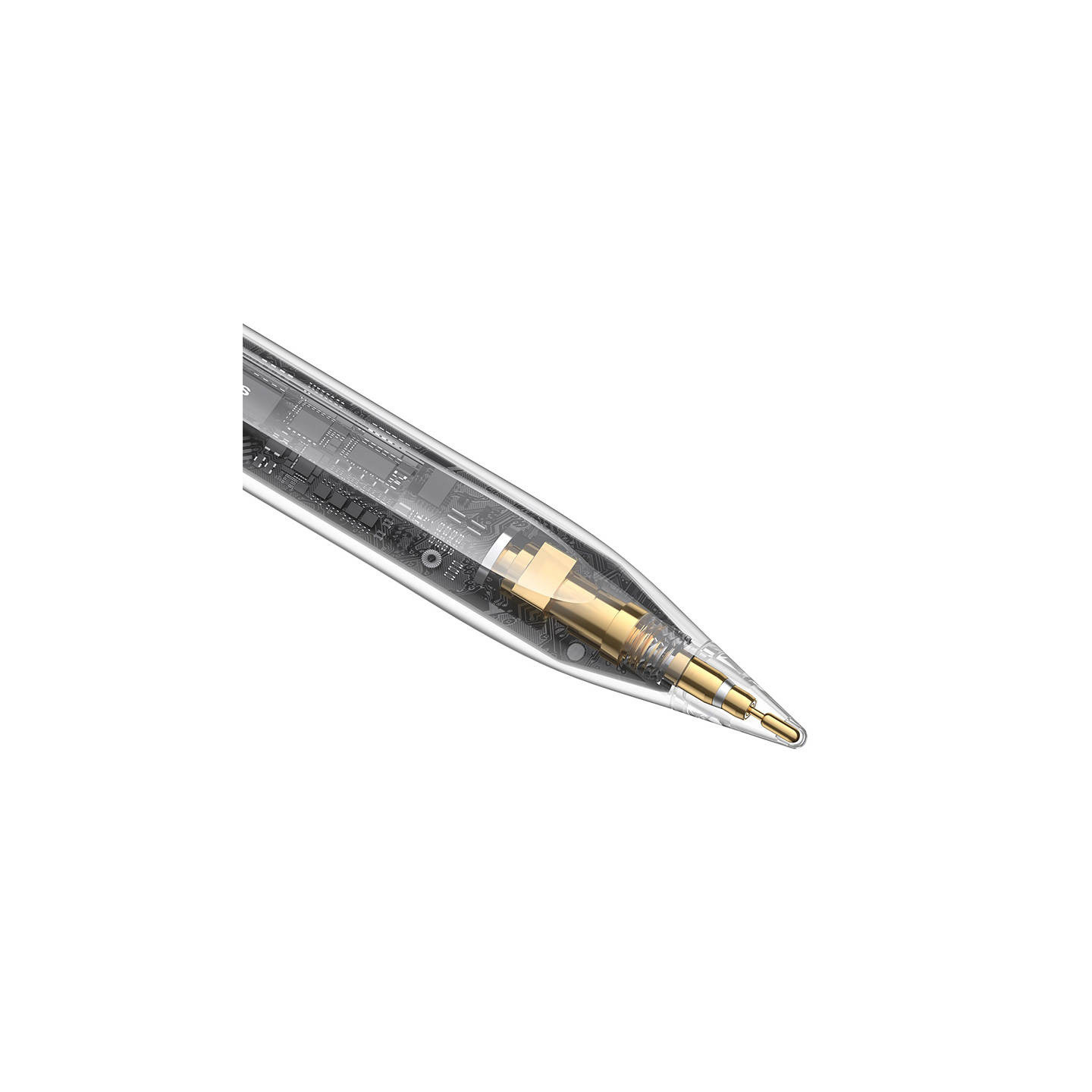 Smooth Writing Stylus with LED Indicators (Active) White