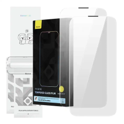 View product Tempered Glass Baseus Corning for iPhone 14 Pro with built-in dust filter