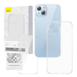 Transparent Case and Tempered Glass set Baseus Corning for iPhone 14 Plus