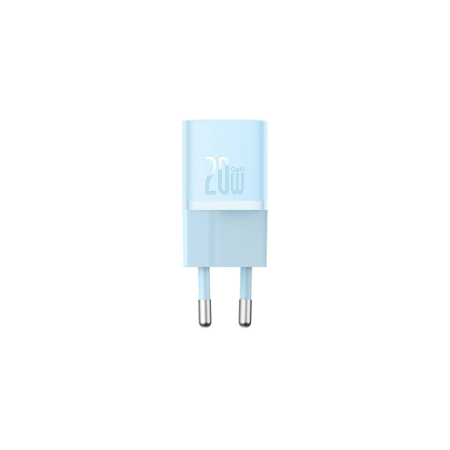 Mini wall charger Baseus GaN5 20W (blue)