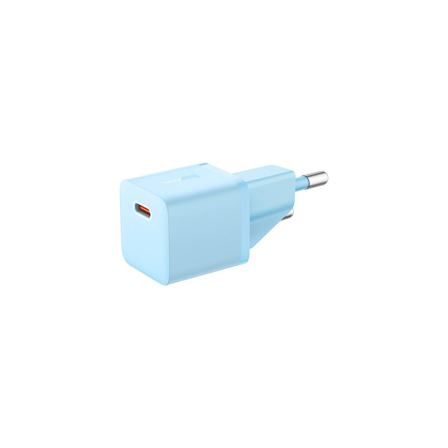 Mini wall charger Baseus GaN5 20W (blue)