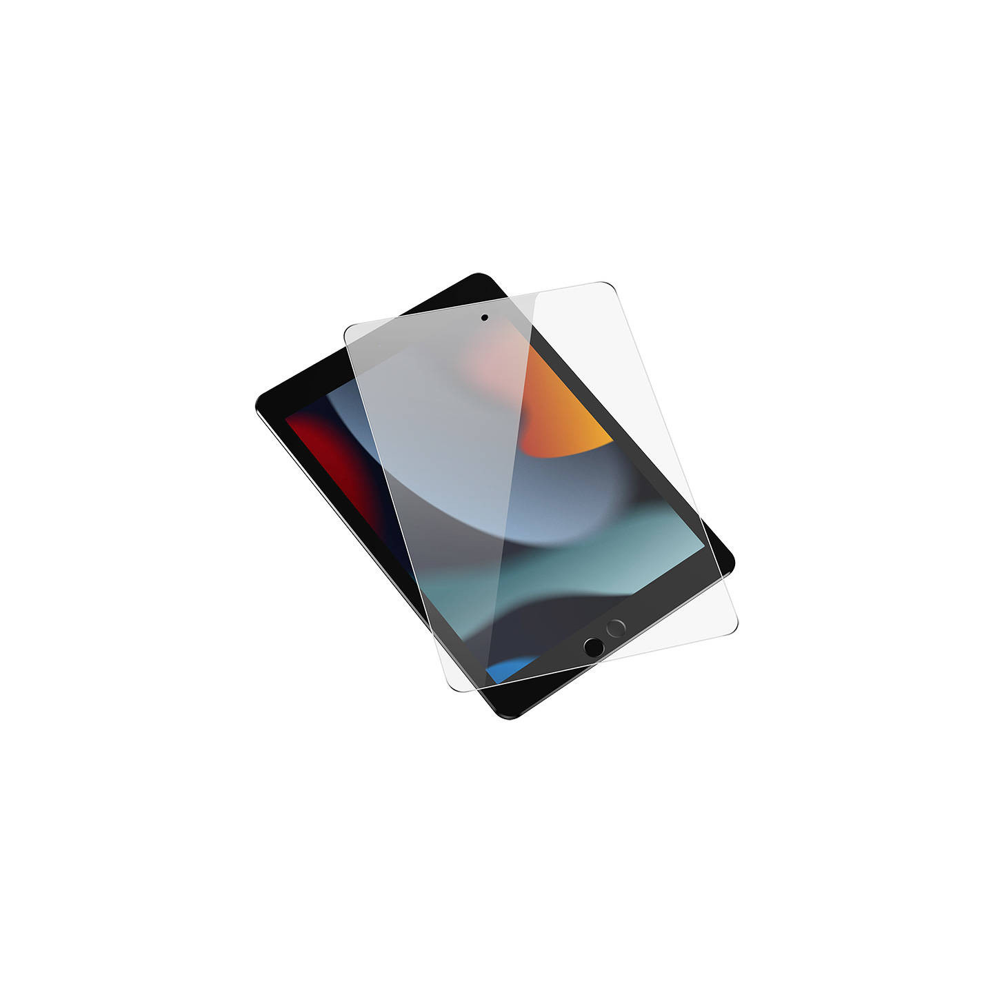 Tempered Glass Baseus Crystal 0.3 mm for iPad Pro/Air3/ 10,2" iPad 7/8/9 (2szt.) + cleaning kit
