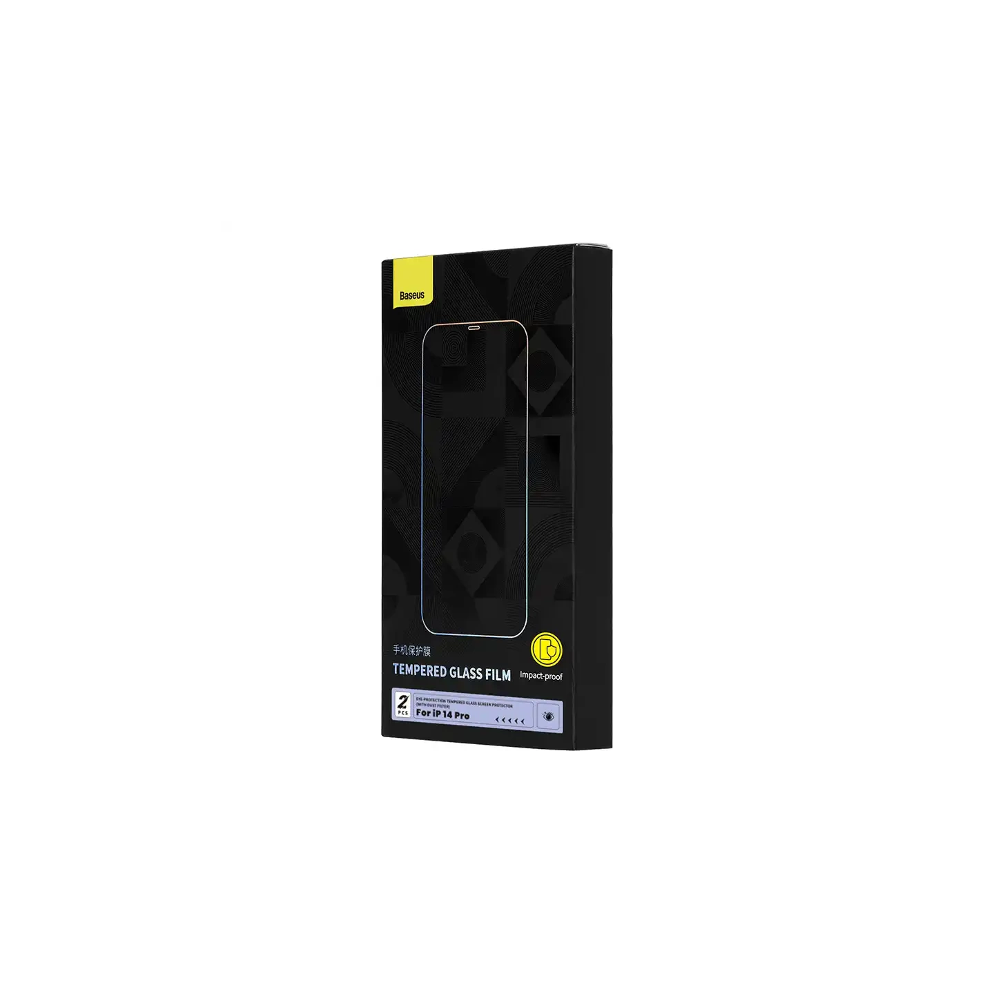 Tempered glass with eye protection filter Baseus Crystal Series iPhone 14 PRO