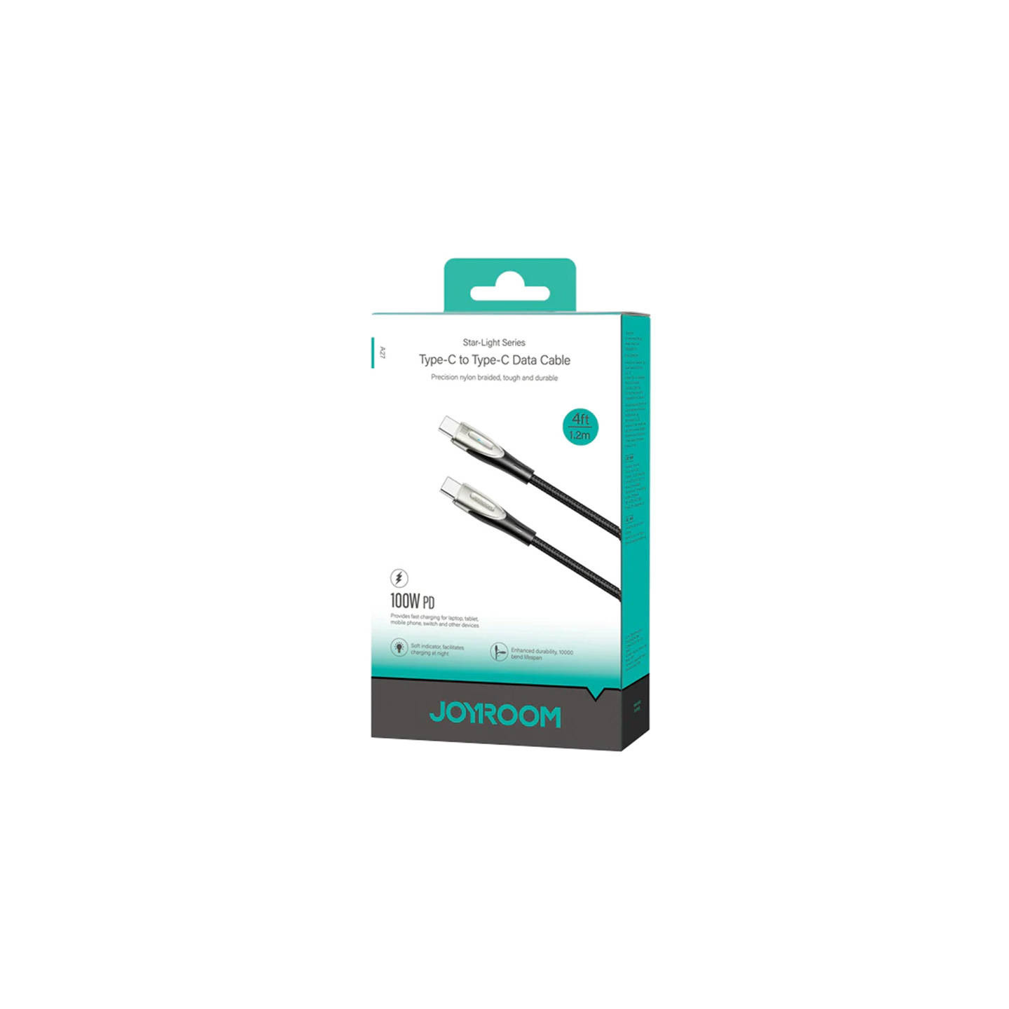 Cable Star-Light USB C to USB-C SA27-CC5 / 100W / 1,2m (black)