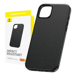 View product Phone Case for iPhone 15 Plus Baseus Fauxther Series (Black)