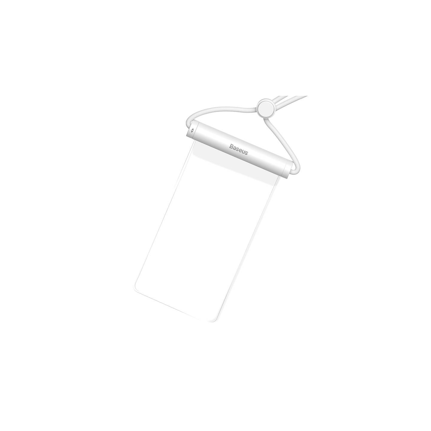 Waterproof phone case Baseus AquaGlide with Cylindrical Slide Lock (white)
