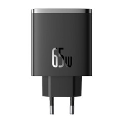 View product Wall charger Baseus OS-Cube Pro 2xUSB-C + USB, 65W (black)